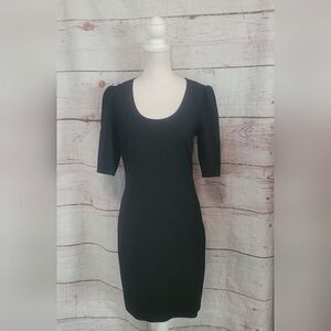 Love Moschino Short Sleeve Black Dress Size 4